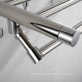 new design sample single bathroom towel bar and the bar parts with hooks